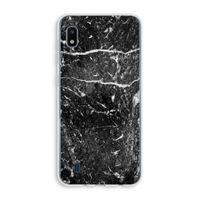 Zwart marmer: Samsung Galaxy A10 Transparant Hoesje