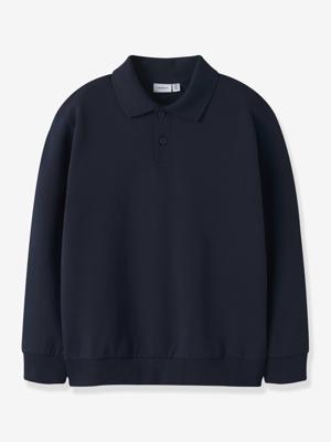 Polo jongen NKMLEOPOLD NAME IT marineblauw
