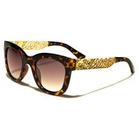 VG Eyewear dames zonnebril Flower Brown Gold vg29002 - thumbnail