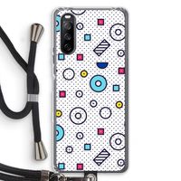 8-bit N°9: Sony Sony Xperia 10 III Transparant Hoesje met koord