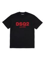 DSQUARED2 KIDS t-shirt en coton à logo imprimé - Noir - thumbnail