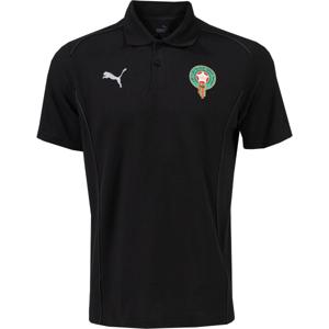 PUMA Marokko Casuals Polo 2024-2026 Zwart Zilver