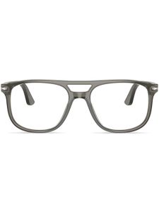 Persol lunettes de vue Greta à monture carrée - Gris