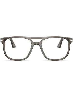 Persol lunettes de vue Greta à monture carrée - Gris