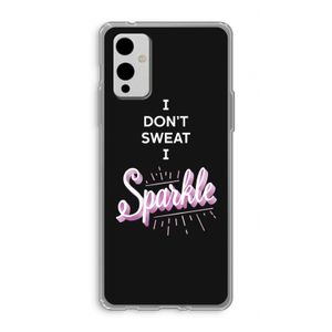Sparkle quote: OnePlus 9 Transparant Hoesje