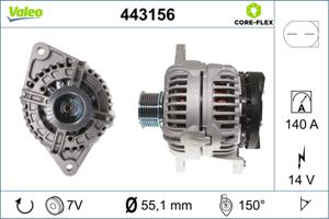 Valeo Alternator/Dynamo 443156