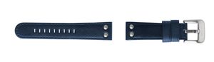 Horlogeband TW Steel TW401 / TWB401 Leder Blauw 24mm