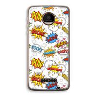 Pow Smack: Motorola Moto Z Force Transparant Hoesje