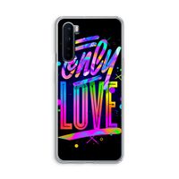 Only Love: OnePlus Nord Transparant Hoesje