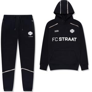 Touzani Angora Kiko Trainingspak Hooded Kids Zwart Wit