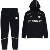 Touzani Angora Kiko Trainingspak Hooded Kids Zwart Wit