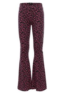 LOOXS 10sixteen Meisjes flair broek - Mauve stippen