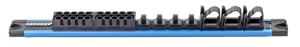 Gedore Dopsleutelrail Magnetisch | 1/4" | Voor 10 Doppen | Leeg - 3520757