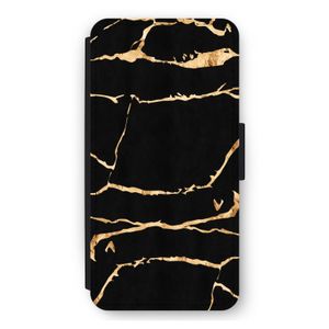 Gouden marmer: iPhone 11 Flip Hoesje