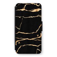 Gouden marmer: iPhone 11 Flip Hoesje