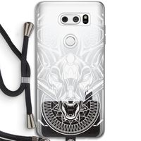 Oh Deer: LG V30 Transparant Hoesje met koord