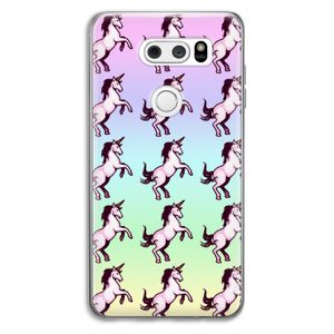 Musketon Unicorn: LG V30 Transparant Hoesje