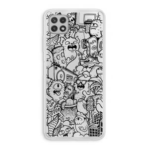 Vexx Black City : Samsung Galaxy A22 4G Transparant Hoesje