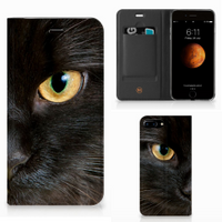 Apple iPhone 7 Plus | 8 Plus Hoesje maken Zwarte Kat - thumbnail