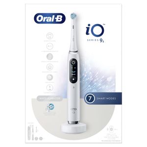 Oral-B iO 9S Volwassene Roterende-oscillerende tandenborstel Wit