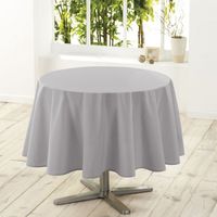 Wicotex tafeltextiel ongecoat kant en klaar 180cm rond essentiel grey