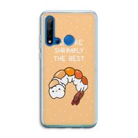 You're Shrimply The Best: Huawei P20 Lite (2019) Transparant Hoesje