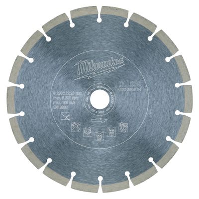 Milwaukee Accessoires Diamantdoorslijpschijf DU 230 - 4932399524