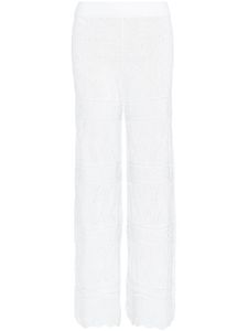 ERES pantalon Simone ample en crochet - Blanc