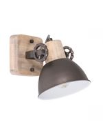 Mexlite Plafondlamp Gearwood 7968A Antraciet - thumbnail