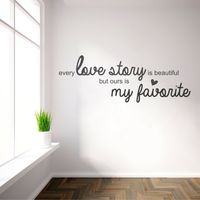 Tekststicker Every Love Story - thumbnail