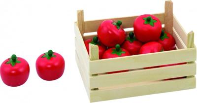 Mertex Goki houten tomaten in kist, 10dlg.
