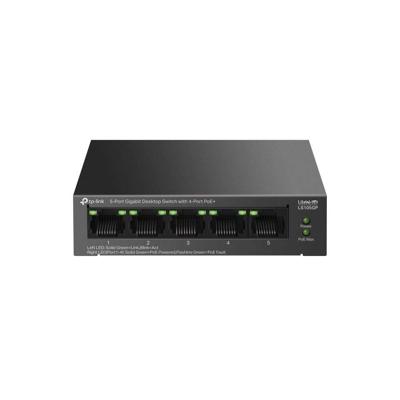 TP-Link LiteWave LS105GP netwerk-switch Unmanaged Gigabit Ethernet (10/100/1000) Power over Ethernet (PoE) Zwart