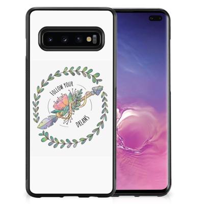 Samsung Galaxy S10+ | Bumper Hoesje | Boho Dreams