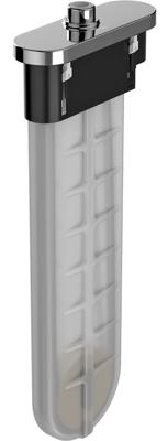 Hansgrohe sBox afbouwdeel ovaal, chroom