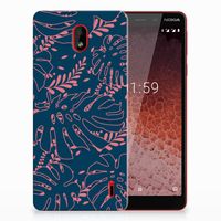 Nokia 1 Plus TPU Case Palm Leaves