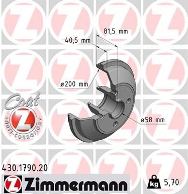 Remtrommel 430179020