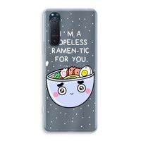 I'm A Hopeless Ramen-Tic For You: Sony Xperia 5 II Transparant Hoesje