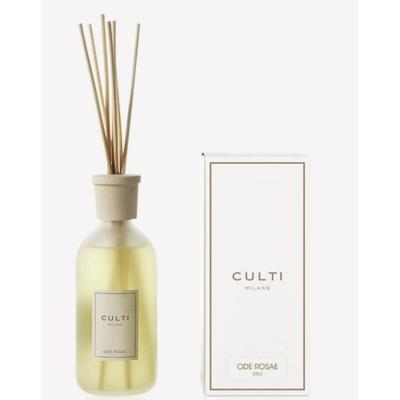 Culti Stile Classic Ode Rosae Geurstokjes White 500ml Culti Stile Classic Ode Rosae Geurstokjes White 500ml