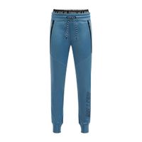 WE Fashion Salty Dog slim fit joggingbroek grijsblauw - thumbnail