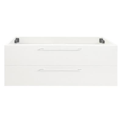 Differnz Somero onderkast 2 lades | hoogglans wit | 100 cm