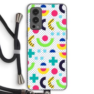 8-bit N°1: OnePlus Nord 2 5G Transparant Hoesje met koord