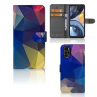 Motorola Moto G22 | Book Case | Polygon Dark