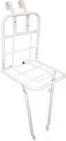 Fietsvoordrager met steun - 28" - Wit