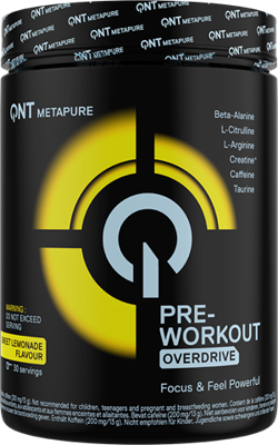 QNT Overdrive Pre-Workout Sweet Lemonade (390 g)