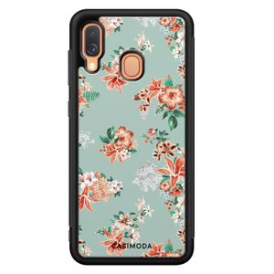 Samsung Galaxy A40 hoesje - Lovely flowers
