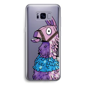 Lama: Samsung Galaxy S8 Transparant Hoesje