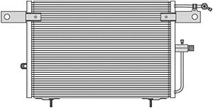 Condensor, airconditioning TSP0225083