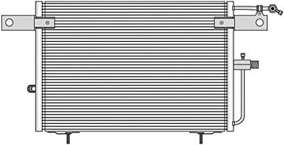 Condensor, airconditioning TSP0225083