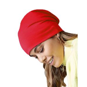 Wintermuts Beanie Hemsedal - rood - heren/dames - katoen