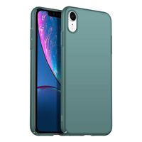 Back Case Cover iPhone Xr Hoesje Grey Blue - thumbnail